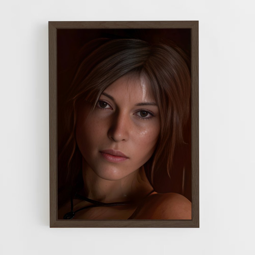 Poster Lara en Désordre – affiche Tomb raider (vue 5)